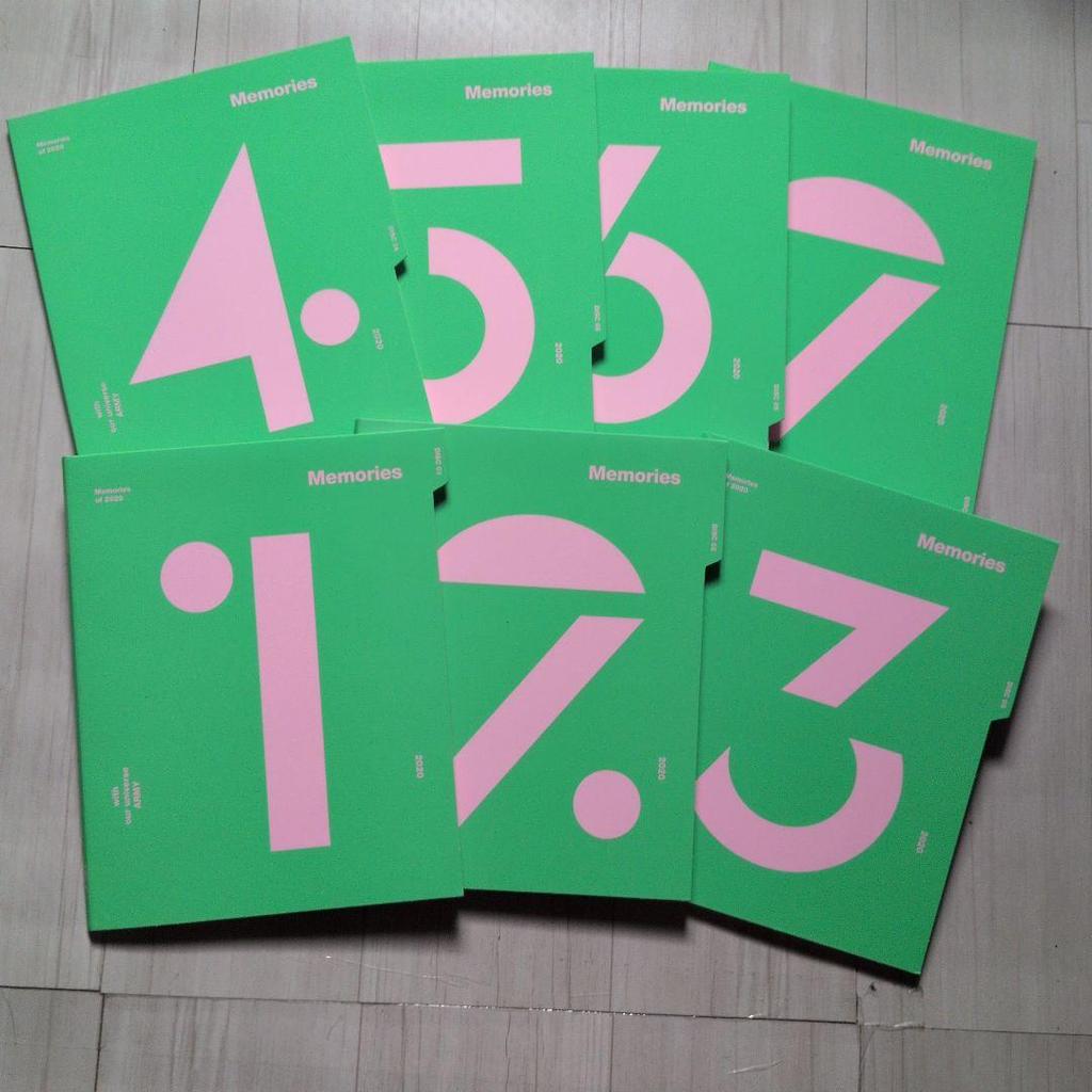 [USED] BTS Memories of 2020 Blu-ray Trading Card V