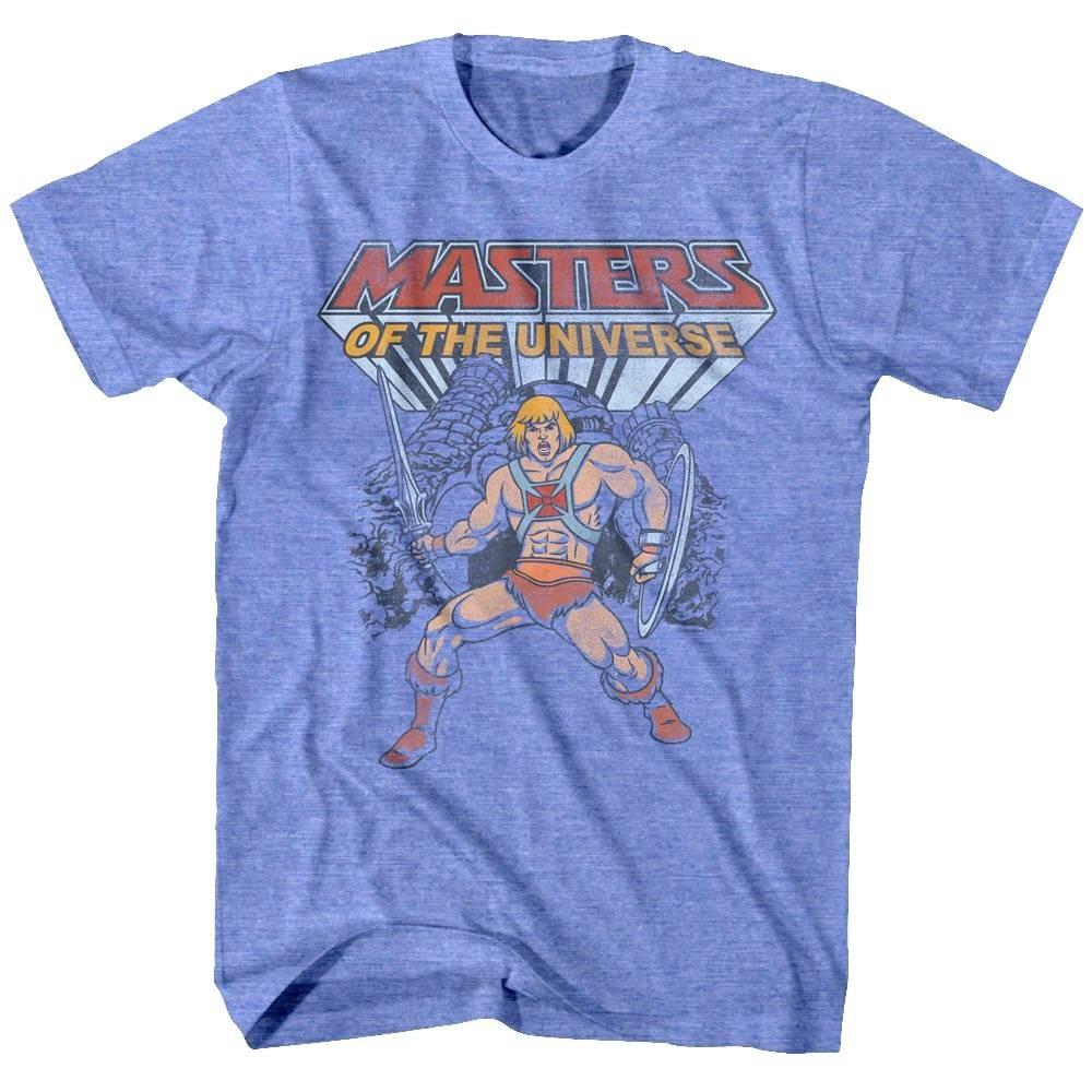 He-Man Guarding Castle Grayskull Men T Shirt S