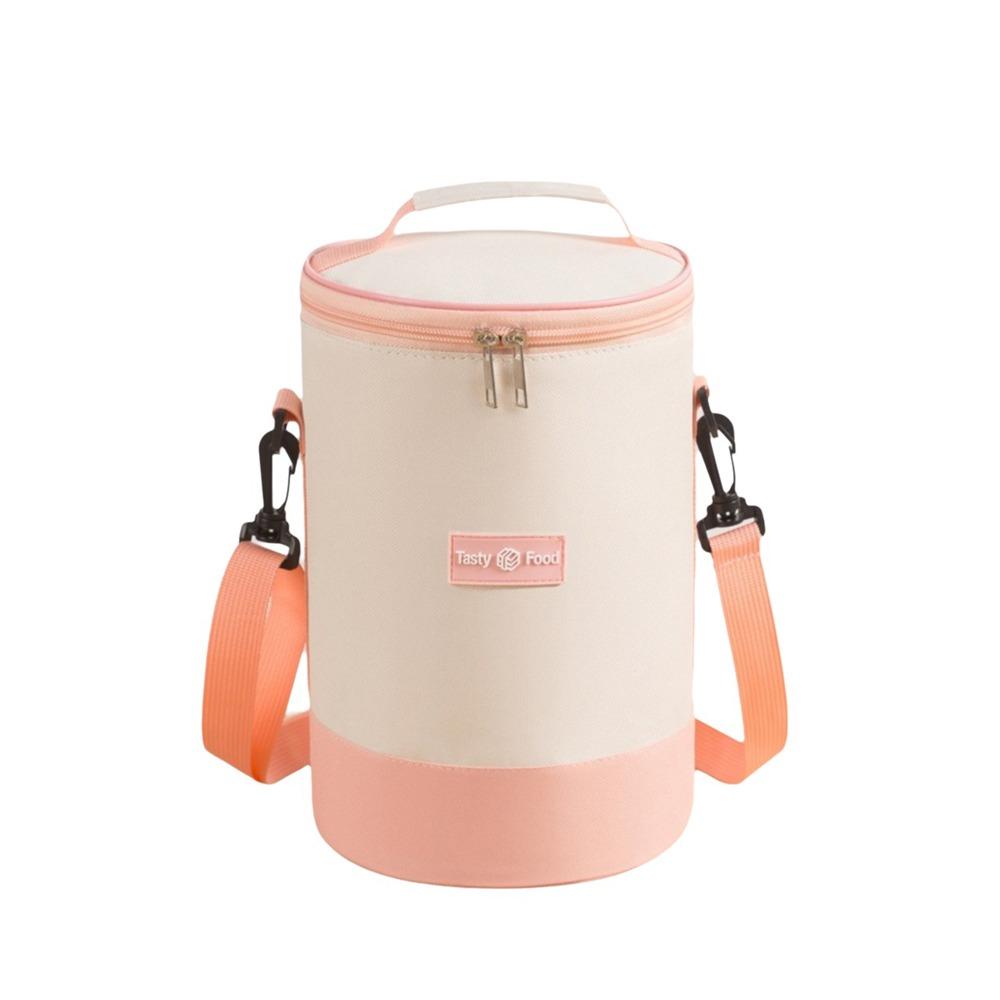 Large Capacity Thermal Cooler Bag Oxford Cloth Lunch Box Bag Food Container Bag Picnic