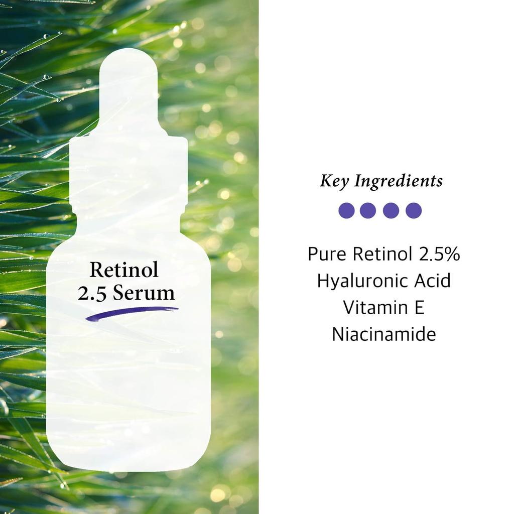 Cos De BAHA RS, Retinol 2.5 Serum, 1 Fl Oz (30 Ml)