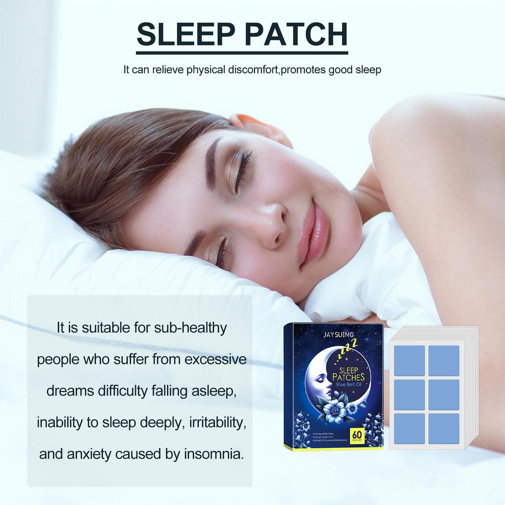 Bluebell Sleep Patches For Nighttime Comfort And Relief From Discomfort With Soft Soothing Design
