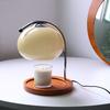 Candle Warmer Lamp Wooden Rack Iron Stand Glass Lampshade Decorative Retro Candle Melting Lamp with Timer