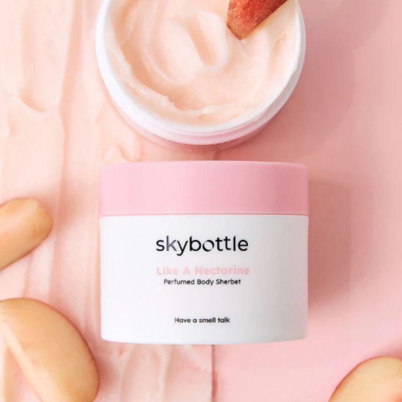 Skybottle Like a Nectarine Perfume Body Sherbet 120ml – Lightweight Hydrating Perfumed Body Gel