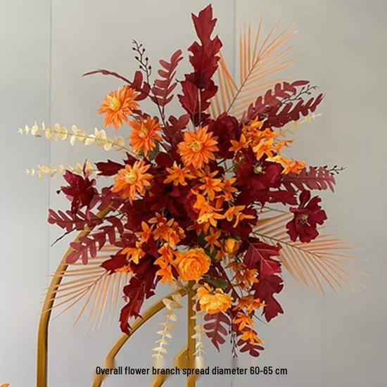 Seidenblumen-Gangdekorationen für Hochzeiten und Verlobungen