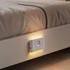 1 peça Luz Noturna LED de Indução Carregamento USB Sem Fio Indução do Corpo Humano Luz de Parede Quarto Corredor Armário Banheiro Luz Noturna