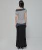 Peulleeoeob 2-Layered Top (Fl-141_Gray&Charcoal)