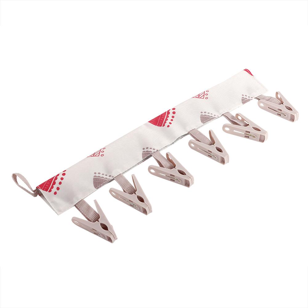Foldable Clothes Clips Hooks Clothespins Clothing Laundry Underwear Socks (#2)