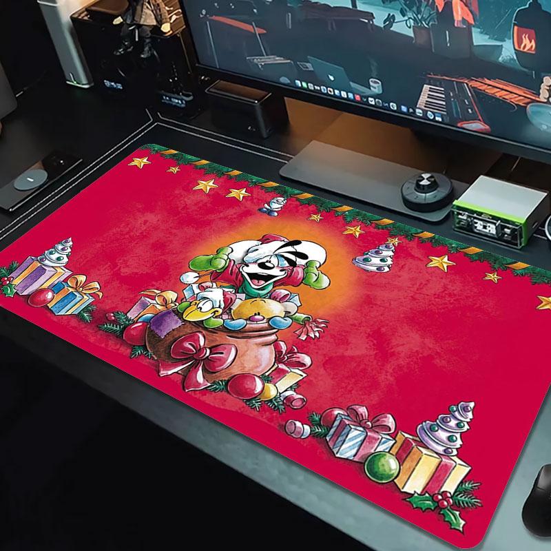 Diddl Large Size Mouse Pad Large Gaming Table Cushion Non-slip Laptop Tablet Big Mousepad XXL Mat Mini PC Playmat With Lock Edge