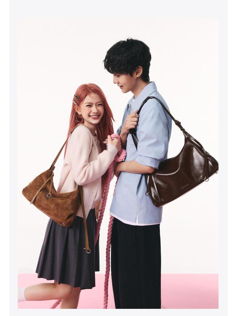 Chen Duling Style: Amazing Song Yisong Donut Hobo Shoulder/Crossbody/Underarm Bag