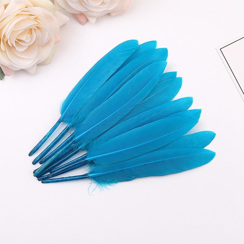 20Pcs Duck Feathers DIY Dream Catcher Halloween Crafts Supplies Wedding Home Partys Decor Jewelry Creation Apparel Accessories