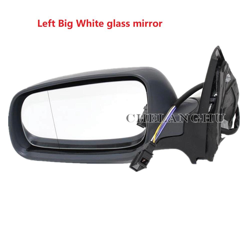 

Для VW Golf 4 MK4 Passat B5 1998 1999 2000 2001 2002 2003 2004 2005 2006 Автомобильный стайлинг Подогреваемый Электрический Боковое Зеркало Заднего Вида Left White Glass