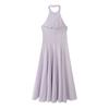 European and American Style, New Women's Clothing, Versatile, Fashionable, Foreign Style, Plaid Neck Dress