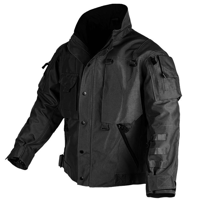 

Beetle Mark 4th Generation Agent Motorcycle Jacket Men s Outdoor Scratch-resistant Wear-resistant Windbreaker Charge Coat L чёрный