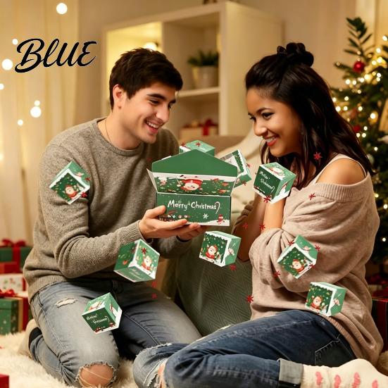 Geld Cadeaubox Kerst Explosie voor Geld Vouwen Stuiterende Doos Unboxing Pop-Up Cash Envelop Kerst Verjaardag Jubileum