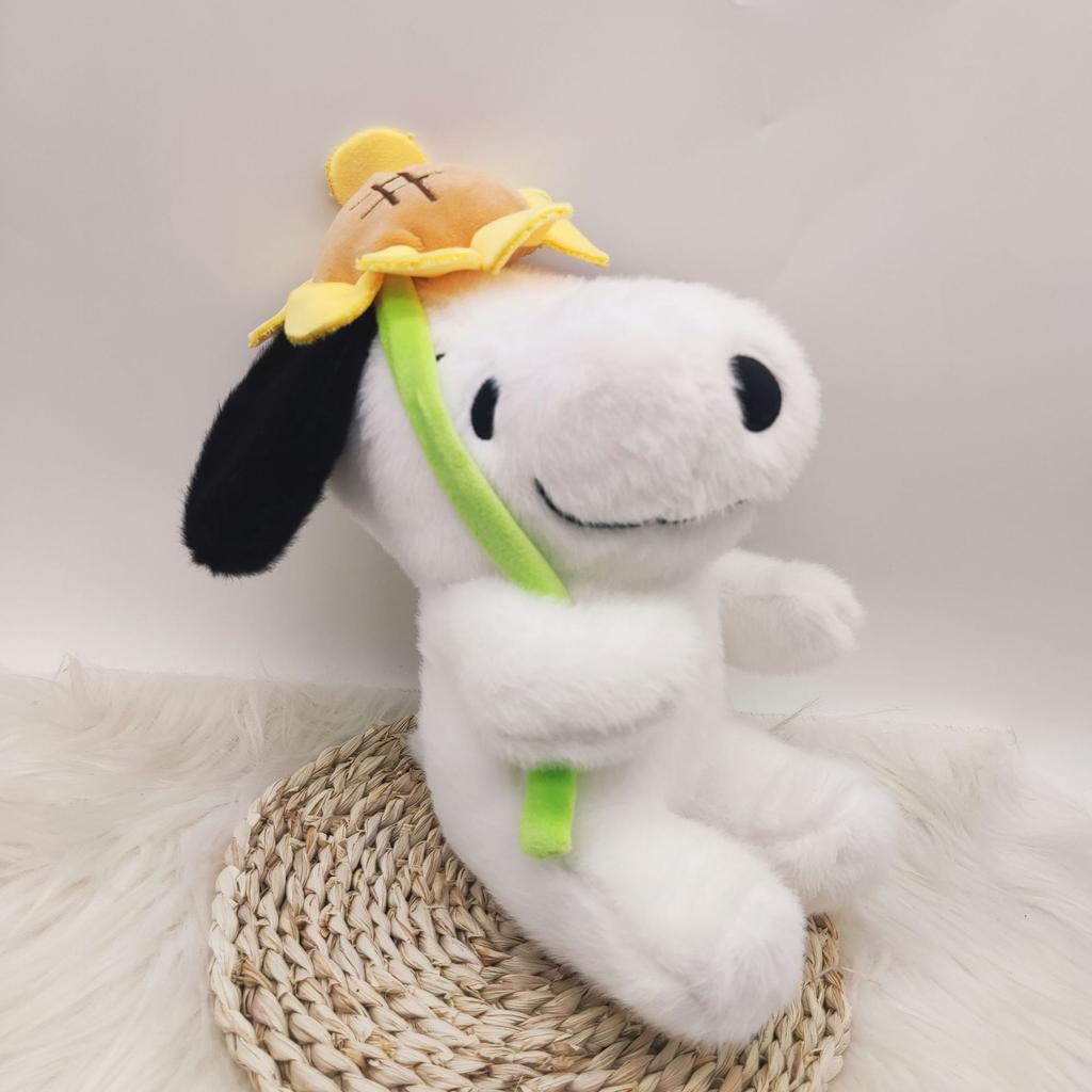 Kawaii New Snoopy Doll Cute Cartoon Plush Toy Pillow Doll Doll Room Ornaments Girls Birthday Gift Christmas Gift