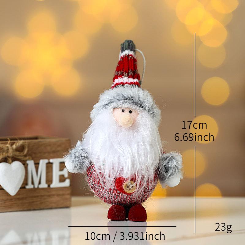 

Рождественские милые украшения Снеговик Олень Украшения для рождественской елки Подарки Санта-Клауса Рождественские украшения для новогодней вечеринки