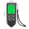 Car Paint Coating Thickness Gauge Car Paint Electroplate Metal Coating Thickness Tester Meter 0-2000um Fe & NFe probe