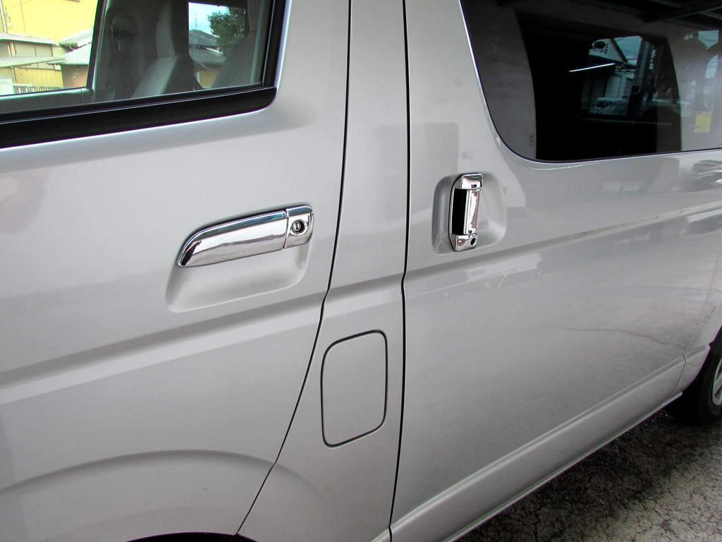BRIGHTZ Chrome Door Handle Covers for Toyota Hiace Narrow 200 31465 [DHC-NOBU-329] (Type I, II, III, IV, 1, 2, 3, 4, Standard)