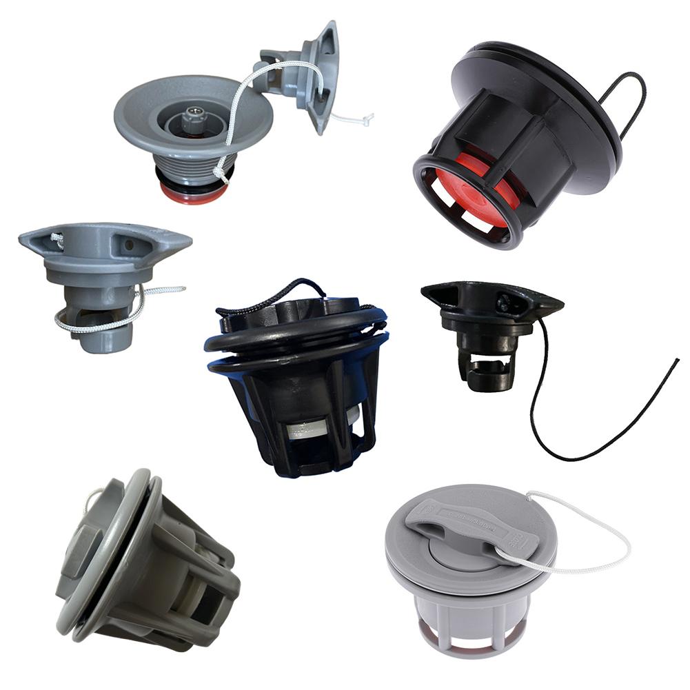 Kayak Boat Air Valve, Replacement Inflatable Boat Air Valve With Inside Part, Outside Part, Valve Cap, Double Seal Air Plugs Air Valve For Inflatable