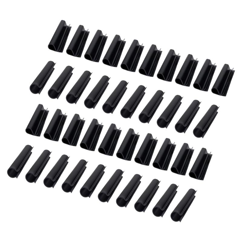  20 Pack Pool Winter Cover Clamps Set Male Female Interconnected Plan Strong ABS Substance For Metal Frame Pools
