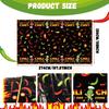10 Pcs Chili Cook Off Decorations Set Chili Cook Off Banner Chili Pepper Disposable Tablecloth Plastic Table Cover Balloons Fire Balloons Chili