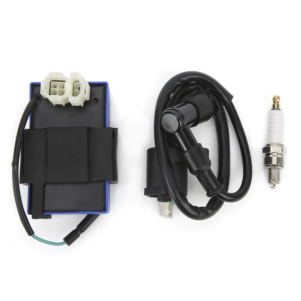 CDI Box Kit mit Zündkerze Zündspule 30510‑GF9‑405 Ersatz für Honda Sportrax 90 TRX90 2x4 1993