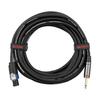 Cableworks by Gator Cases Headliner Series Speaker Cable (15ft) for TS-Phone/Speakon (GCWH-SPK-15-1TL) [Official Japanese Product]