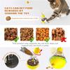 Boredom Buster Cat Toy - Interactive Feeder Toy with Tipping & Spinning Action
