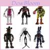 Delightful 19cm Fnaf Five Nights At Freddy's 6pcs Pvc Game Character Toys For Kids