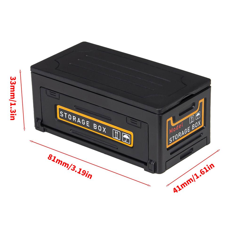 Realistic Camping Storage Case For 1/10 1/8 Remote Control Crawler Travel Accessory Decoration Easy Installation Kits