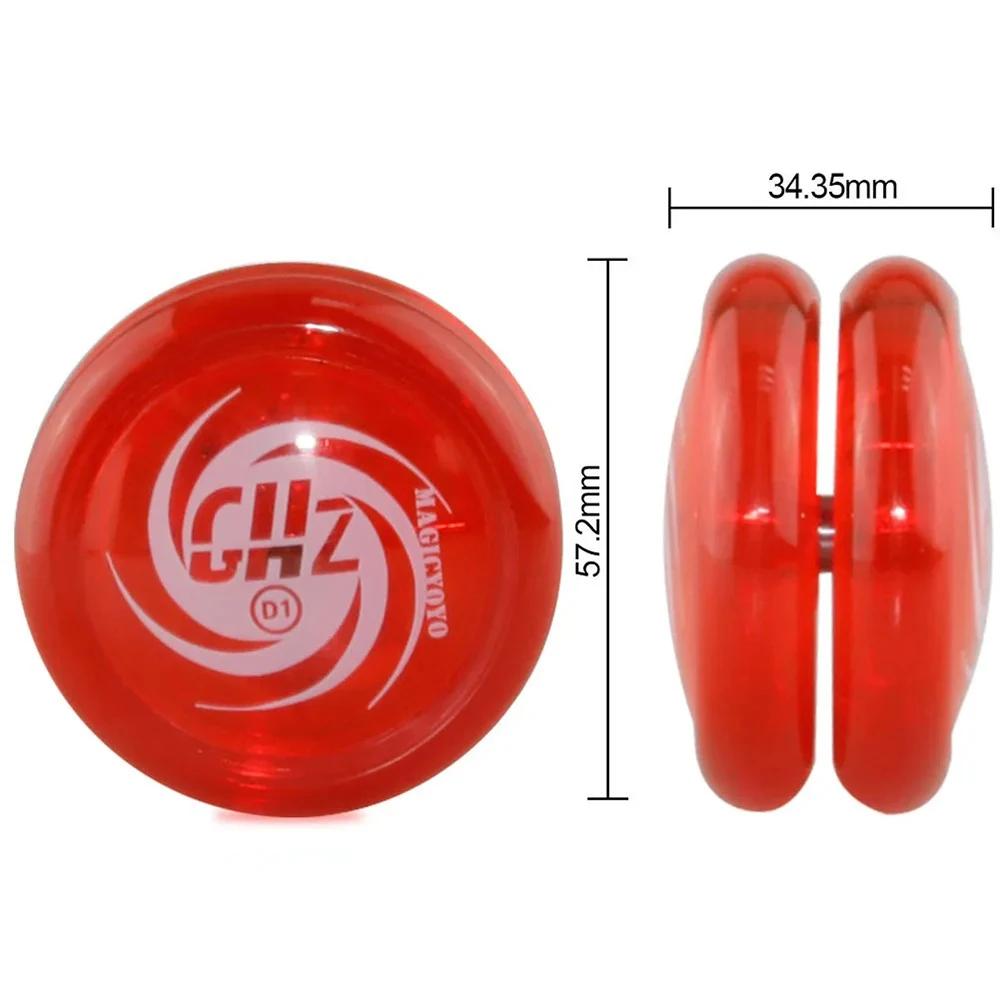 Yoyo reattivo 2A Yo-Yo Ball Giocattoli per principianti Yoyo Giocattoli divertenti per bambini Yoyo magico Yoyo ad alta velocità Giocattoli per giocoleria Yo-yo per ragazze e ragazzi