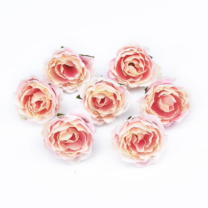 10/30pcs Artificial Flowers Silk Rose peony Wedding bridal bouquet Outdoor Garden Home vase Wreaths Holiday Party Diy gift Decor