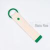 3.2CM Wide INS Style DIY Canvas Keychain Embroidered Name Tag