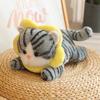 Lion Flower Bread Headwear Cat Plush Toy Cartoon Stuffed Doll Decoration Gift