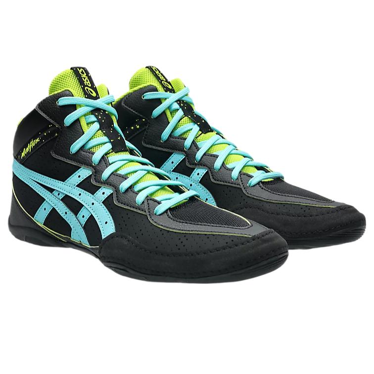 Asics Matflex 8 Synthetic Leather Color Block Simple Round Toe Breathable Mid-Top Training Shoes Men sneaker 1081A068-002