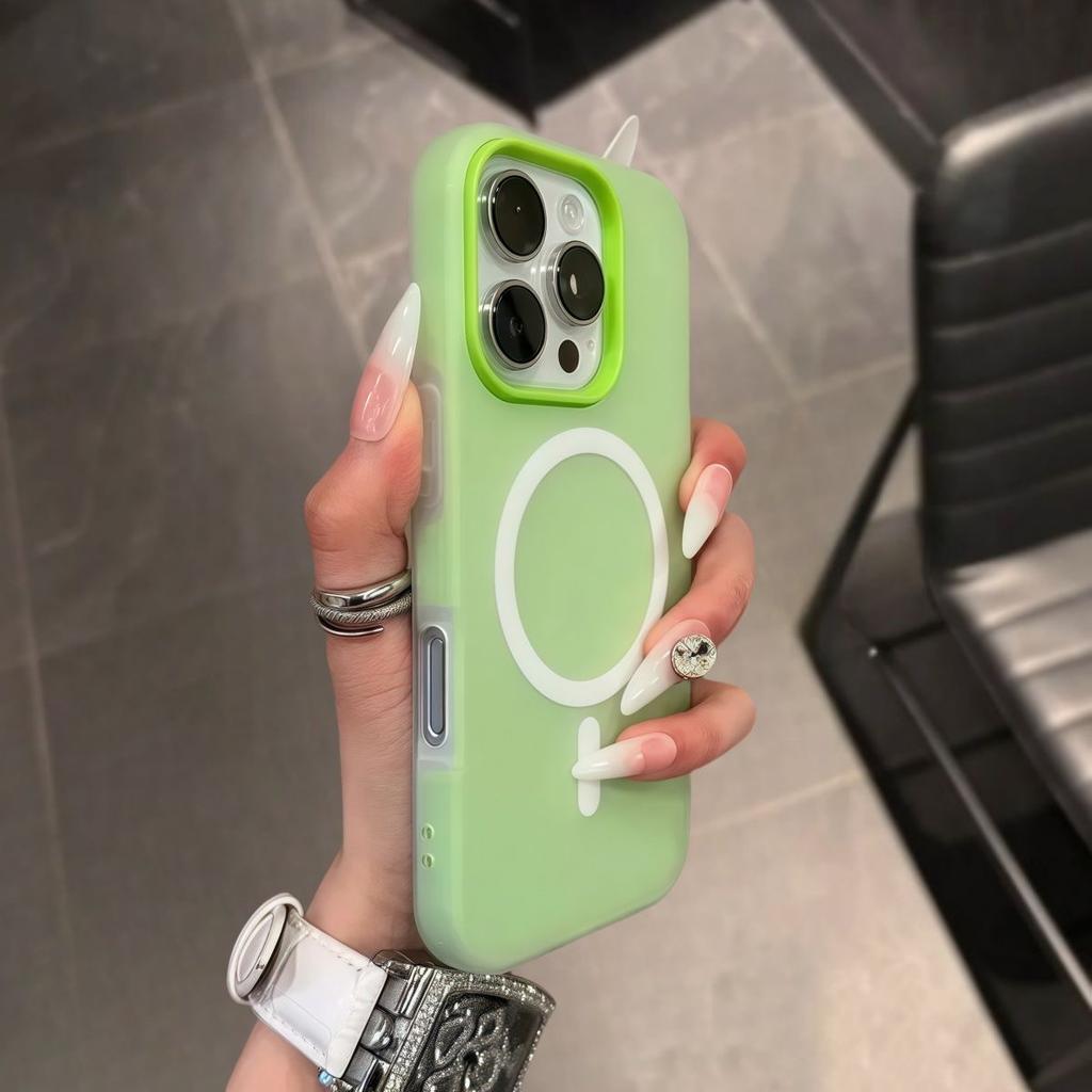 Luxury Candy Color Magsafe Case for iPhone 17 Air 16 15 14 Plus 13 12 Pro Max 11 Magnetic Clear Matte Soft Wireless Charge Cover