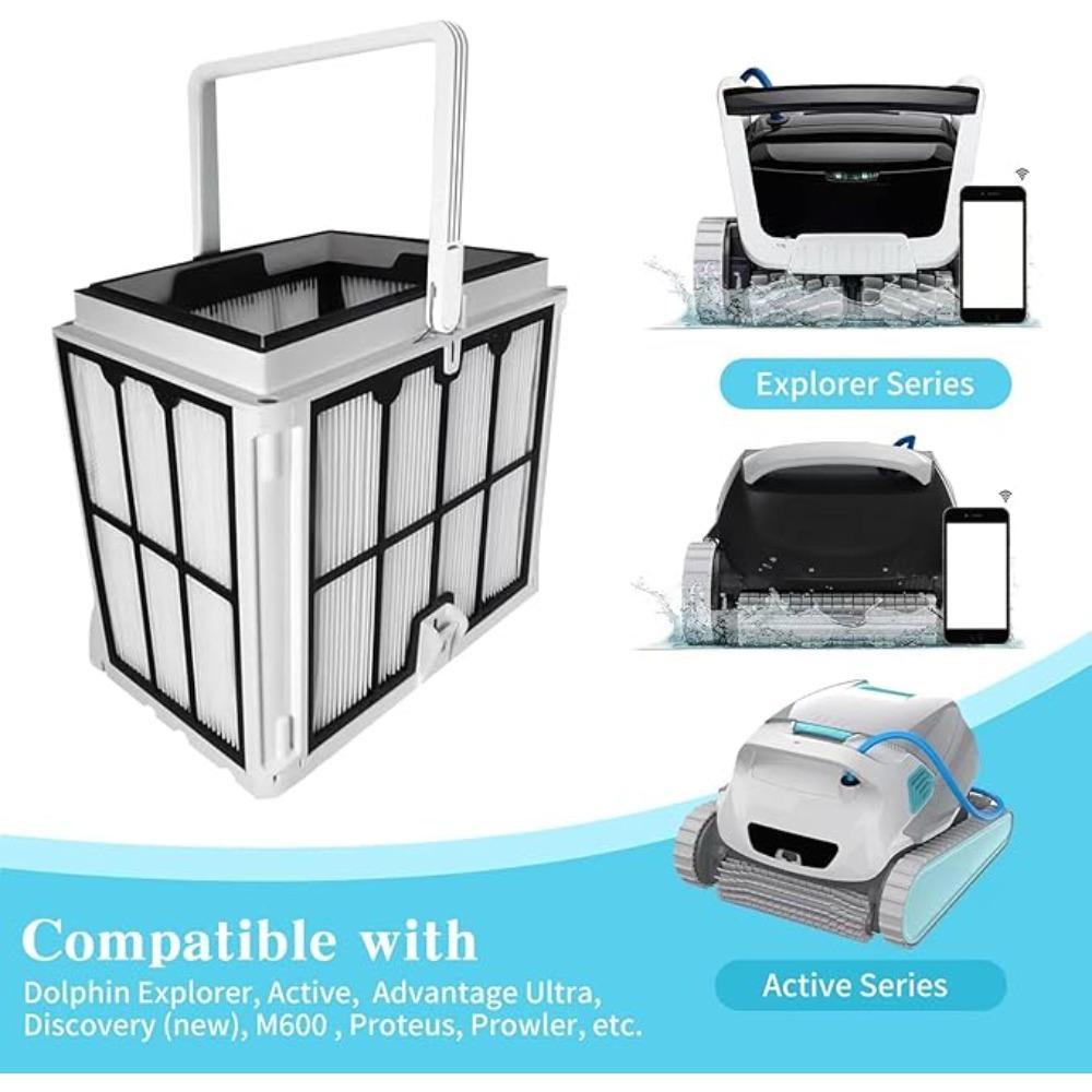 Ultra-Fine Filter Compatible with Dolphin Proteus DX4, Prowler 920,S200,M600,Active 20/30,Explorer E30 and More,Part #9991467-R4