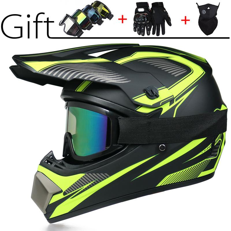 Orz Off-road Helmet for Men, All-season Safety Helmet, Road Youth Version, Adult Kart Helmet, Off-road Bike Riding