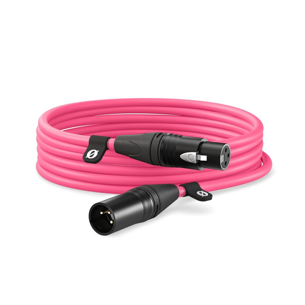 RODE Microphones XLR-6 XLR Cable, Pink, XLR6M-P