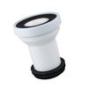 Toilet Extension Pipe Shifter with Reliable Performances Straight Pipe Connector for Bathroom Use Minimizes Leaks & Odor