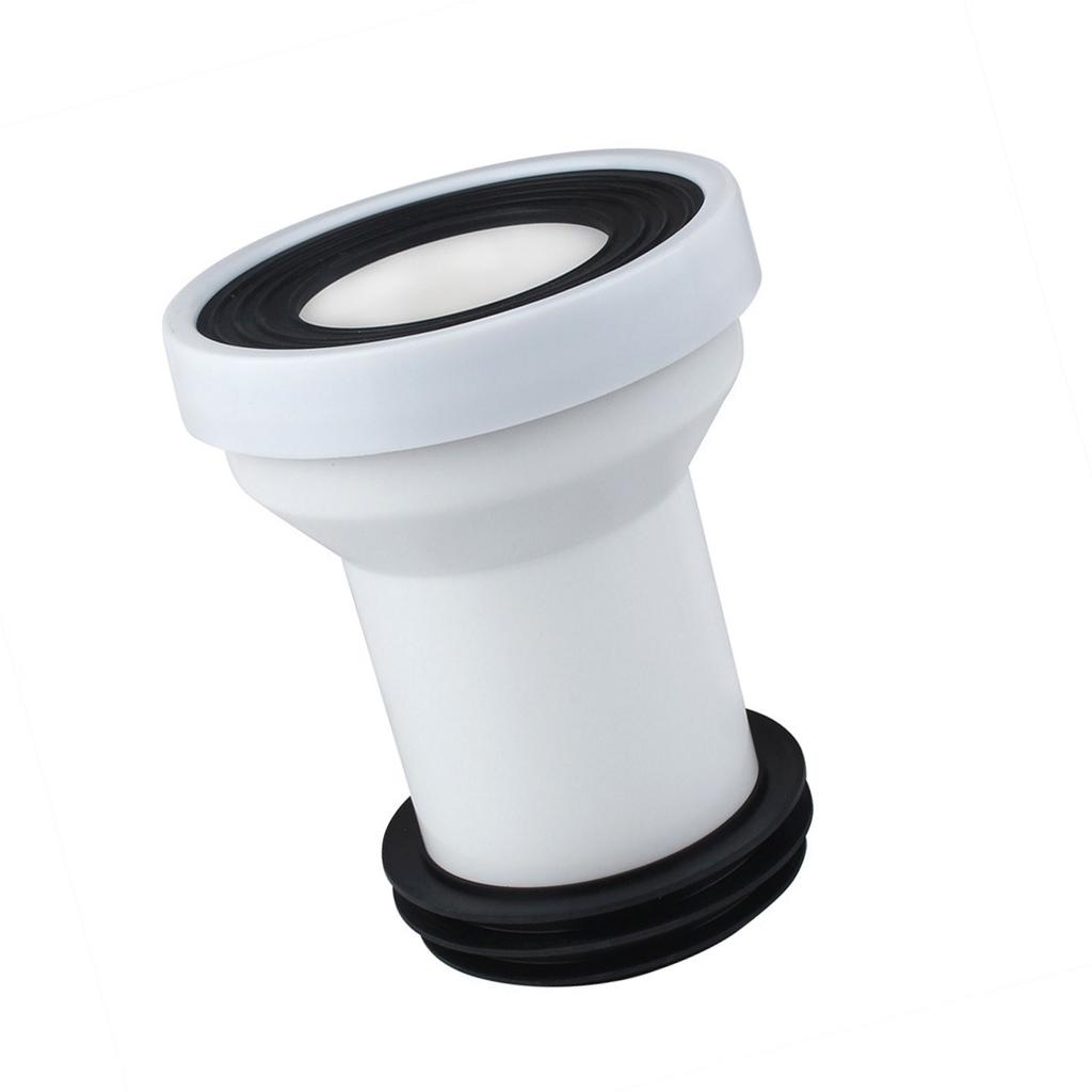Toilet Extension Pipe Shifter with Reliable Performances Straight Pipe Connector for Bathroom Use Minimizes Leaks & Odor