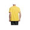 Adidas Neo Letter Print Crew Neck Short Sleeve T-Shirt Men Tops Yellow HM9563