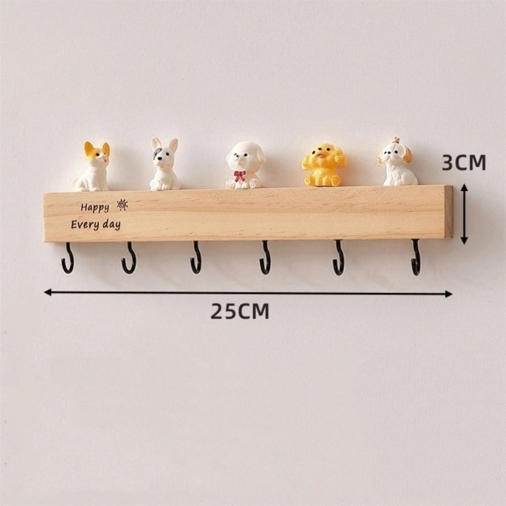 Wall-mounted Entry Wall Key Hook Household Wall Hanging Rack Key Storage Rack  For Storing Keys