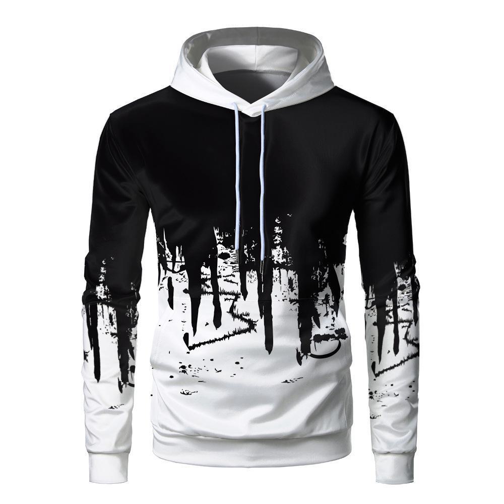 2026 Autumn-Winter 3D Printed Casual Hooded Sweatshirt for Outdoor Sports
