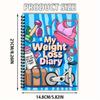 104 Pages Weight Loss Plan Book 12 Weeks Diet Meal Notepad High Quality Fitness Journal  Health