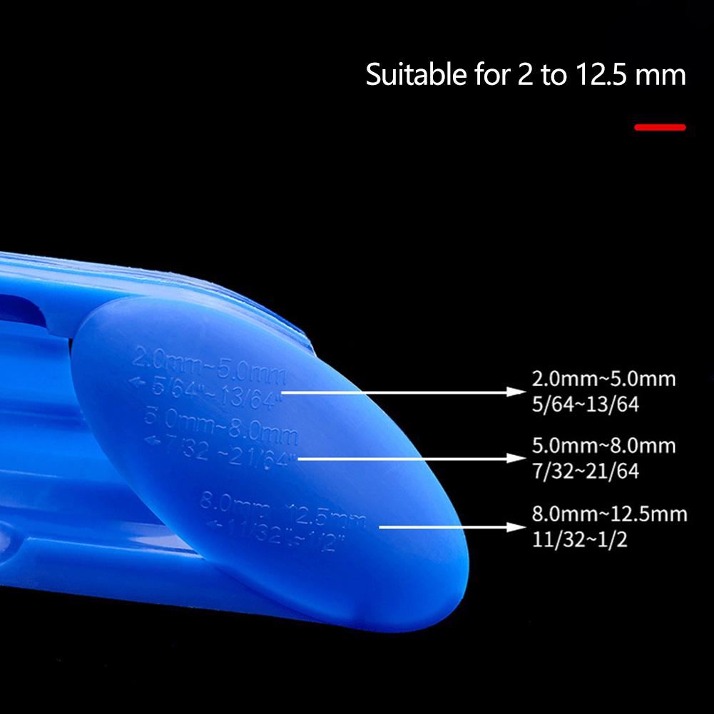 Multi-Size Fit Drill Bit Sharpening Kit Portable Twist Drill Sharpener Attachment for Power Drill Handheld Grinder for Sharpening Blunt Drill Bits