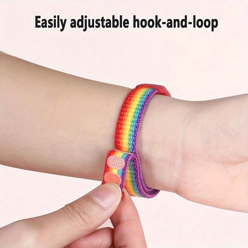 Smartwatch Frameless Sport Replacement Nylon Loop Watchband For Xiaomi Mi Band 10 9 8 7 6 5 4 3