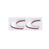 Adesivo Metallico 3D SQOB1 Emblema Decorazione RC 206 CC Adesivi per Bagagliaio Posteriore Per Peugeot Car Styling