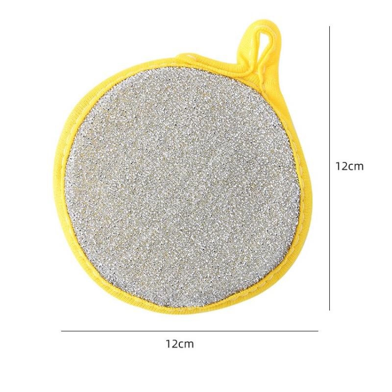 

5pcs Anti Scratch Pot Double-Sided Sponge Dishwasher Brush, Strong Water Absorption And Easy To Rinse, Household Cleaning Tool Set 5 PCS