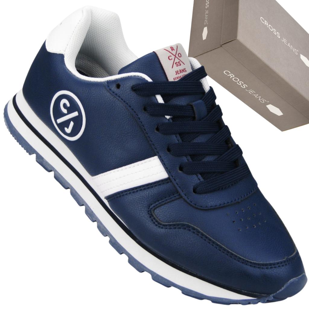 Cross Jeans Schuhe JJ2R4022C Damen Sneaker in Marineblau, Modisch und Bequem gray